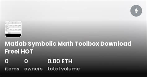 Toradh íomhá ar MATLAB Symbolic Math