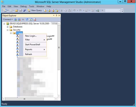 Résultat d’images pour SQL Server Administrator User Mapping