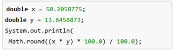 Image result for Rounding Equations in Java