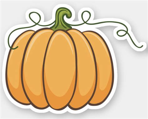 Image result for Pumpkin Sticker