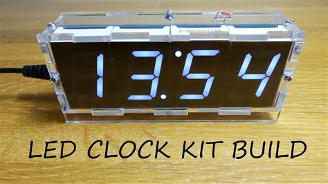 Afbeeldingsresultaten voor DIY Digital LED Clock Kit