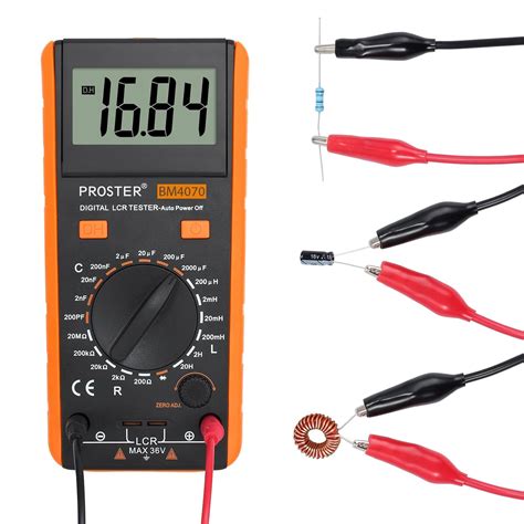 Capacitance Meter に対する画像結果