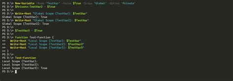 PowerShell Scopes に対する画像結果