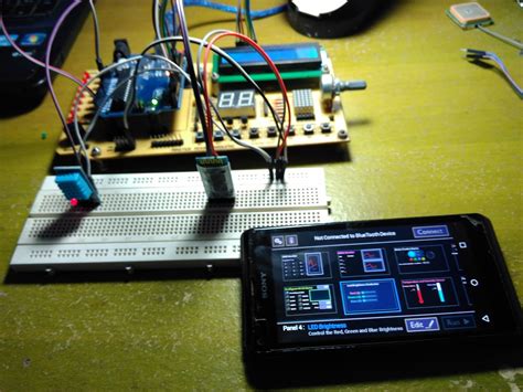 Toradh íomhá ar Arduino Sensor Suhu Ke Android