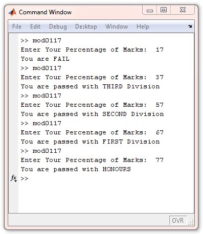 Image result for If Else Statement MATLAB