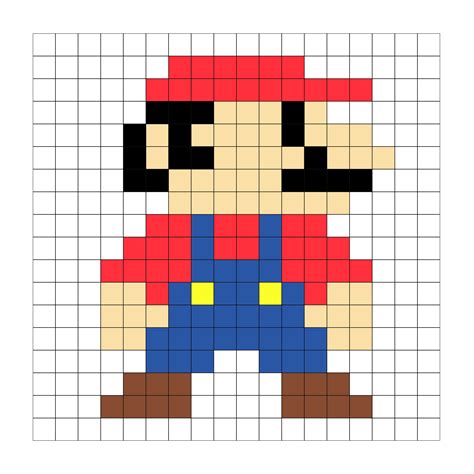 Image result for Mario Pixel Design