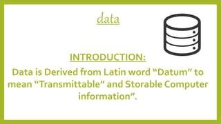 Data Meaning in Computer に対する画像結果