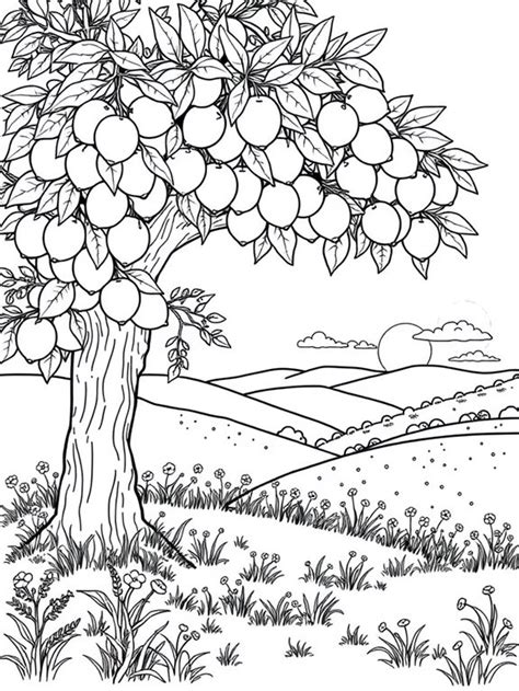 תוצאת תמונה עבור Lemon Tree Coloring Page