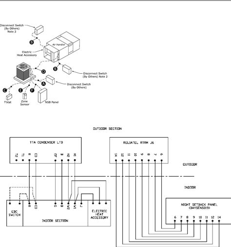 Trane XR15 Air Conditioner Schematic/Diagram に対する画像結果