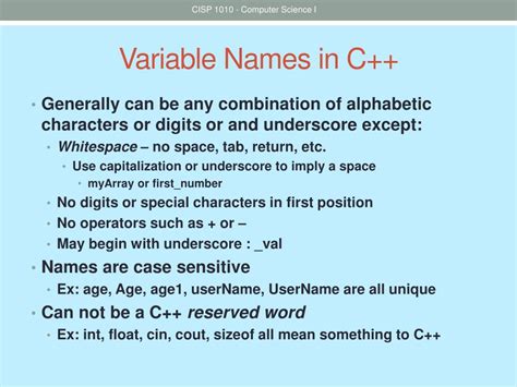 Image result for Variable Names in Computer Science