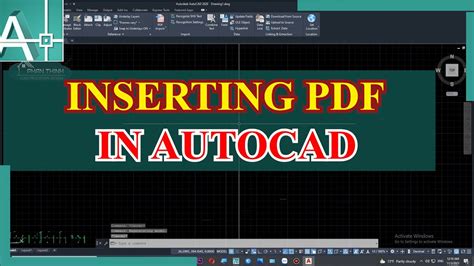 Image result for How to Insert PDF in AutoCAD