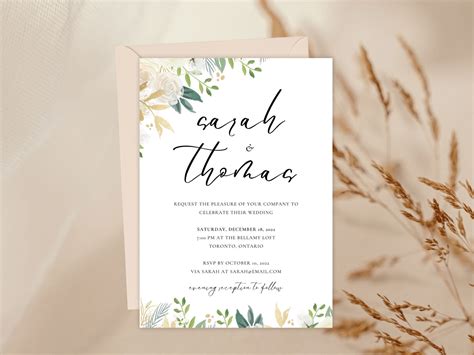Image result for Wedding Invitation Sample with Program
