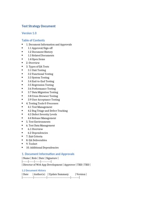 Image result for Assumptions in Test Strategy Document