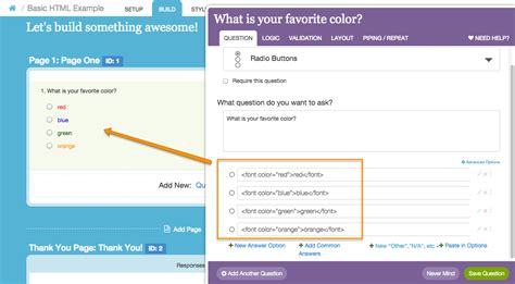 Image result for Question and Answer HTML Tags