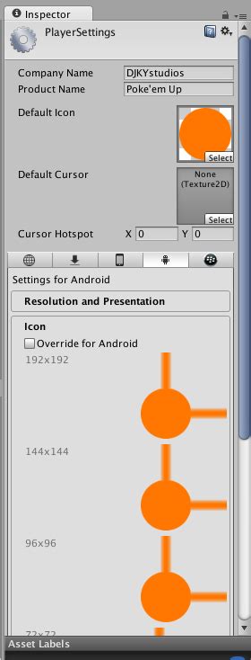 Image result for Unity Android App Icon Margin