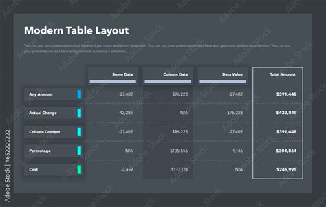 Image result for Table and Column Layout Design
