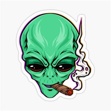 Image result for Alien Smoking a Blunt