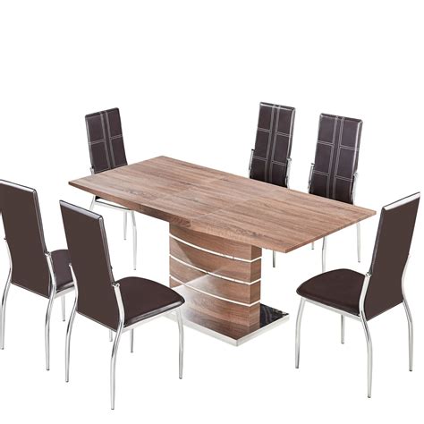 Toradh íomhá ar Dining Table Set MDF