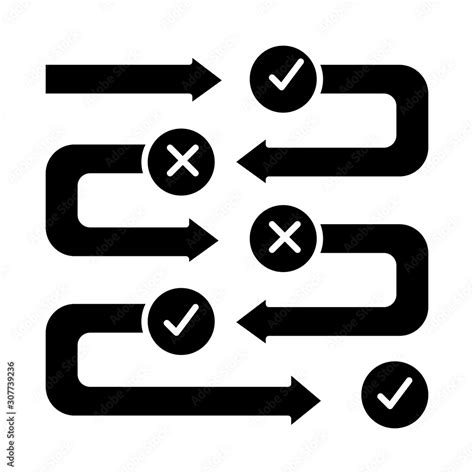 Toradh íomhá ar Process Steps Icon