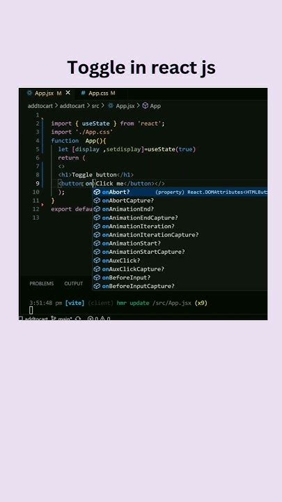 Toradh íomhá ar Code for Button in React JS