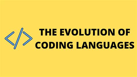 Image result for The Development of Coding Languages