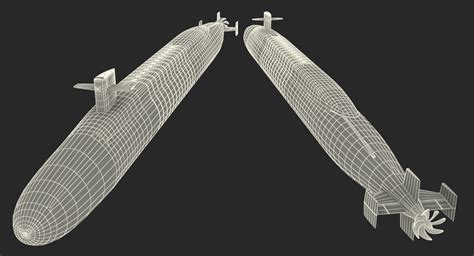 Afbeeldingsresultaten voor Ohio Class Submarine 3D Model