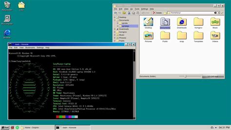 Image result for Windows 98 Linux Distro