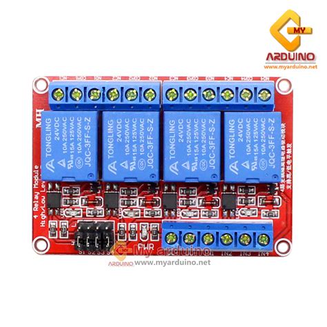 Image result for 24V 4 Channel Relay Module
