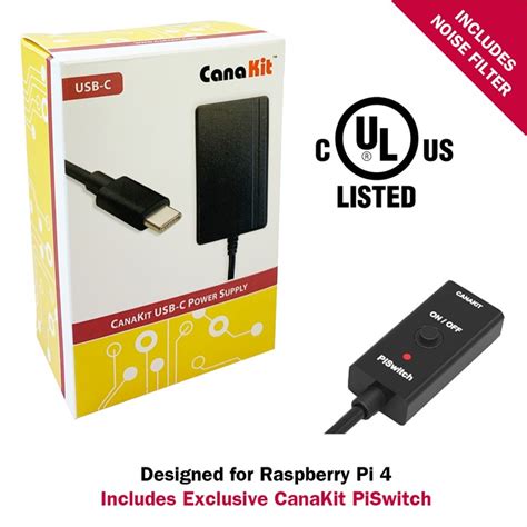 Image result for CanaKit Raspberry Pi 4 Case