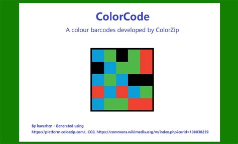 Image result for Color Bande Code