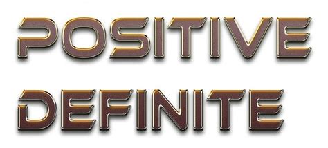 Positive Definite Negative Definite に対する画像結果