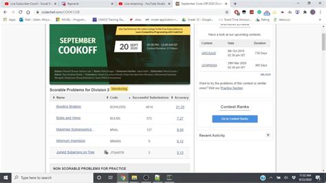 Toradh íomhá ar Cook-Off CodeChef