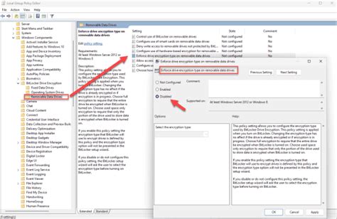 Image result for Group Policy Disable BitLocker