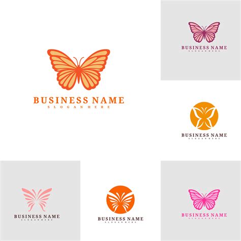 Butterfly Logo Template に対する画像結果