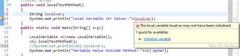 Image result for Local Variable Java