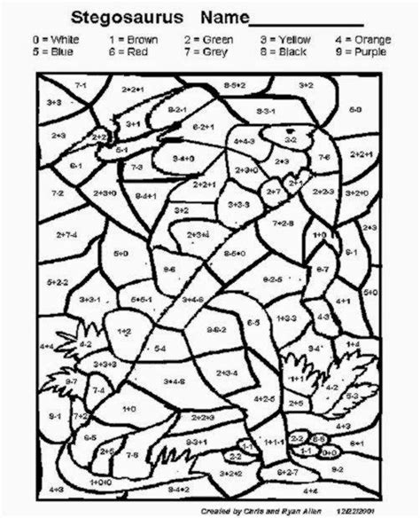 Multiplication Coloring Pages 4th Grade に対する画像結果