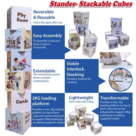 Toradh íomhá ar Stackable Cubes General Assembly