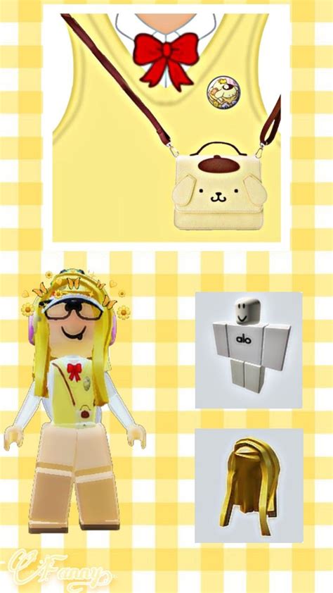 Toradh íomhá ar Yellow Aesthetic Roblox Decals