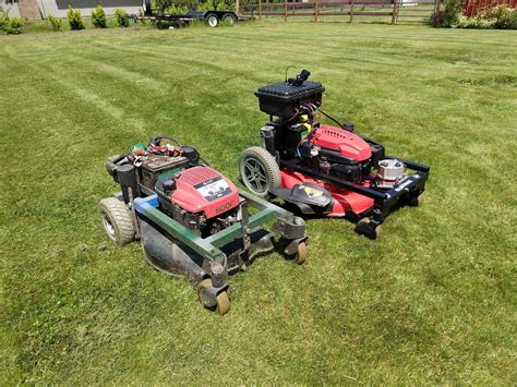 Image result for Remote Controlled Lawn Mower Kit