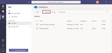Image result for How to Upload a File in Teams