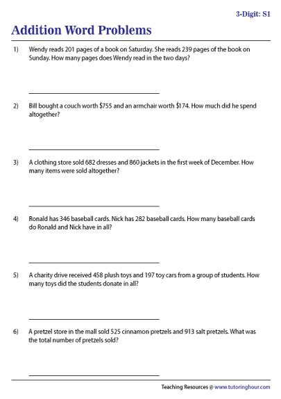Image result for Grade 3 Math Addition Problem Solving