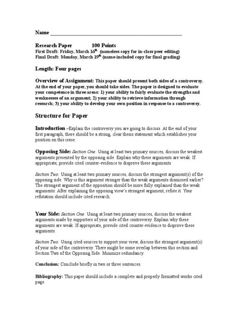 Research Paper Assignment Instructions に対する画像結果