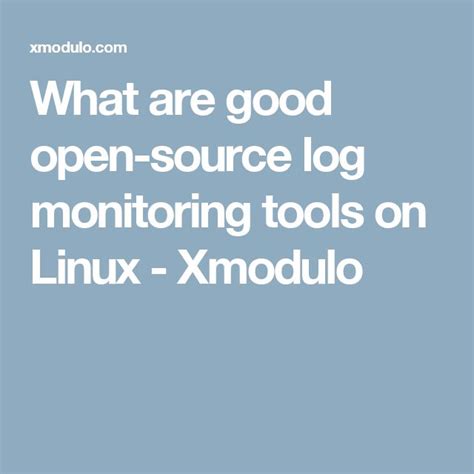 Image result for Best Log Monitoring Tools Open Source