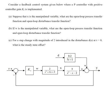 Toradh íomhá ar Positive Feedback in Control System Transfer Function