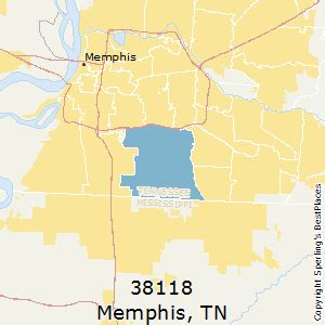 Image result for 38105 Zip Code Map