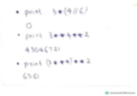 Toradh íomhá ar Operator Precedence Python Computer Science