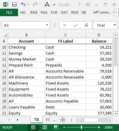 Afbeeldingsresultaten voor Excel Balance Formula