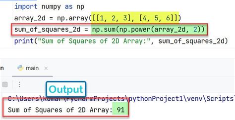 Image result for Python Sum Square Brackets
