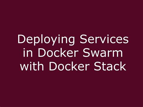 Image result for Docker Stack