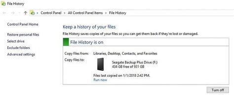Image result for Windows File History Not Backing Up Files